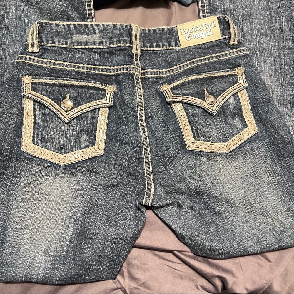 Rock ‘n’ roll cowgirl jeans
